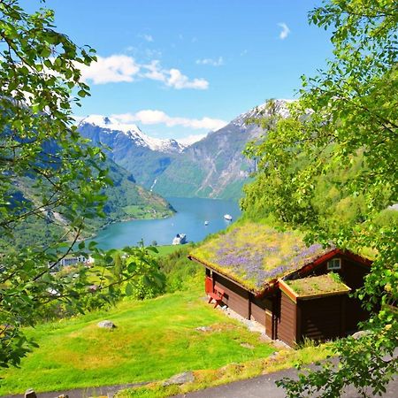 Hole Hytter Geiranger Esterno foto