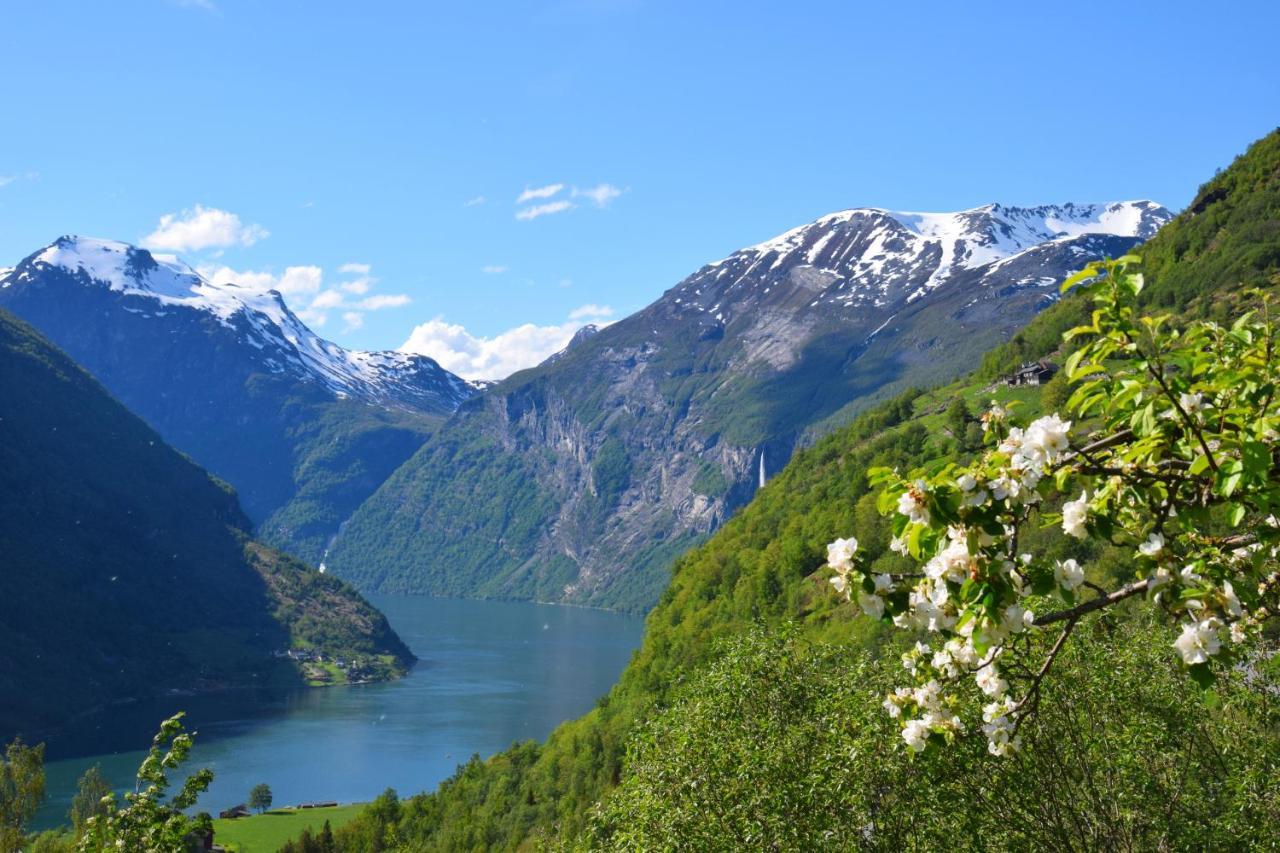 Hole Hytter Geiranger Esterno foto