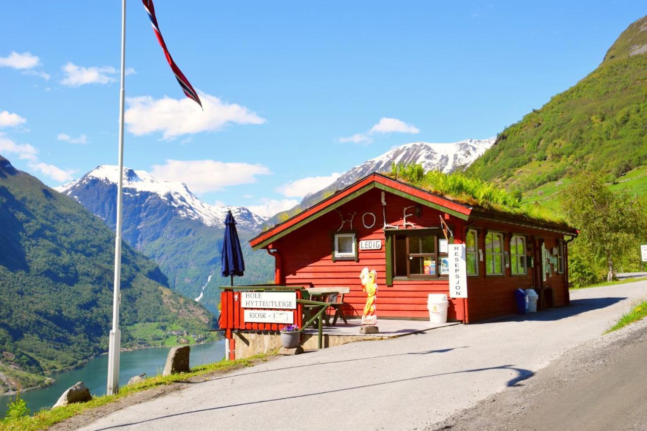 Hole Hytter Geiranger Esterno foto