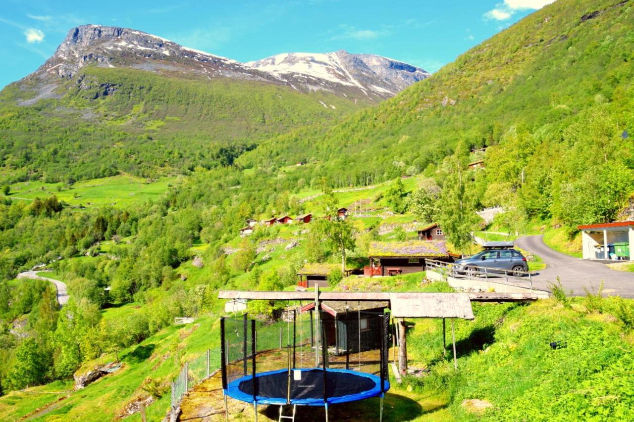 Hole Hytter Geiranger Esterno foto